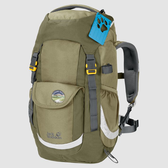 Mochila Senderismo Jack Wolfskin Explorer 20 Niños Kaki Mexico-6143957